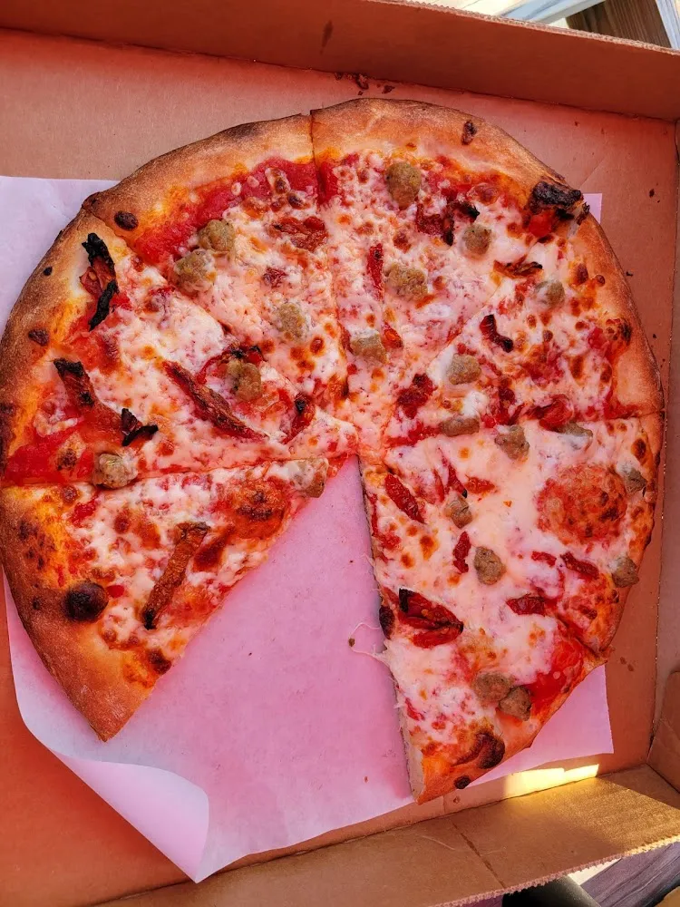 Italian Sausage and Sun Dried Tomato Pizza